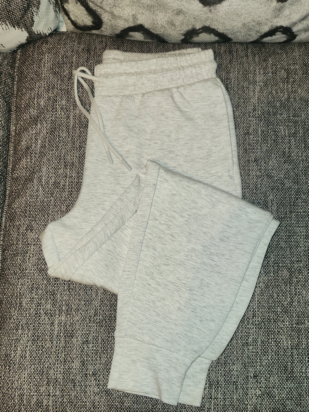 Danskin Heather Light Gray Jogger Pants